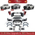 21 HILUX ROCOO UPGRADE BodyKit para 16-18 Revo